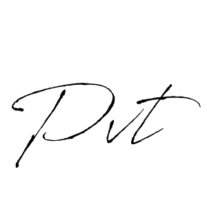 Use a signature maker to create a handwritten signature online. With this signature software, you can design (Antro_Vectra) your own signature for name Pvt. Pvt signature style 6 images and pictures png