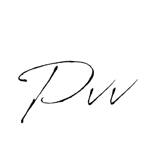 Create a beautiful signature design for name Pvv. With this signature (Antro_Vectra) fonts, you can make a handwritten signature for free. Pvv signature style 6 images and pictures png