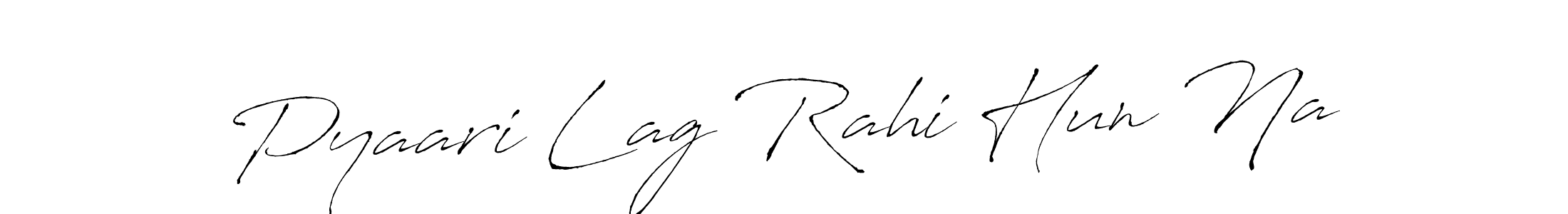 Use a signature maker to create a handwritten signature online. With this signature software, you can design (Antro_Vectra) your own signature for name Pyaari Lag Rahi Hun Na. Pyaari Lag Rahi Hun Na signature style 6 images and pictures png