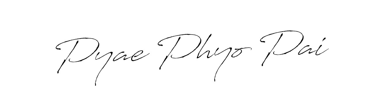 Also You can easily find your signature by using the search form. We will create Pyae Phyo Pai name handwritten signature images for you free of cost using Antro_Vectra sign style. Pyae Phyo Pai signature style 6 images and pictures png