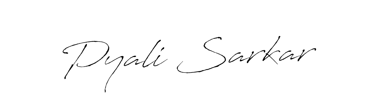 How to make Pyali Sarkar signature? Antro_Vectra is a professional autograph style. Create handwritten signature for Pyali Sarkar name. Pyali Sarkar signature style 6 images and pictures png