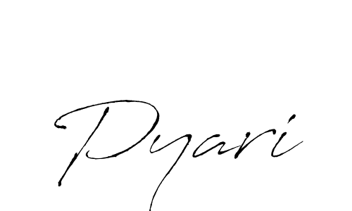 You should practise on your own different ways (Antro_Vectra) to write your name (Pyari) in signature. don't let someone else do it for you. Pyari signature style 6 images and pictures png