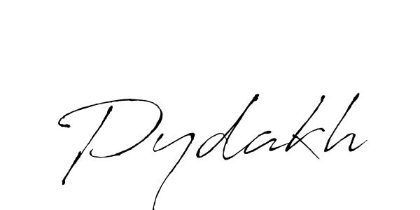 The best way (Antro_Vectra) to make a short signature is to pick only two or three words in your name. The name Pydakh include a total of six letters. For converting this name. Pydakh signature style 6 images and pictures png