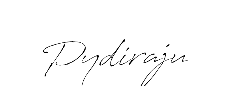 Use a signature maker to create a handwritten signature online. With this signature software, you can design (Antro_Vectra) your own signature for name Pydiraju. Pydiraju signature style 6 images and pictures png