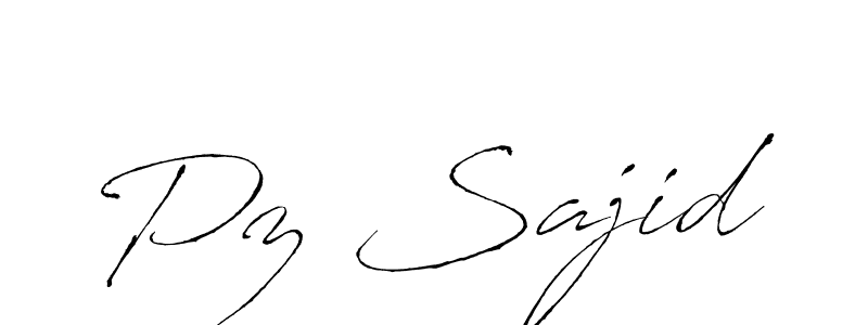 Once you've used our free online signature maker to create your best signature Antro_Vectra style, it's time to enjoy all of the benefits that Pz Sajid name signing documents. Pz Sajid signature style 6 images and pictures png