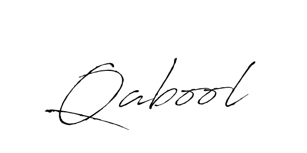 How to Draw Qabool signature style? Antro_Vectra is a latest design signature styles for name Qabool. Qabool signature style 6 images and pictures png