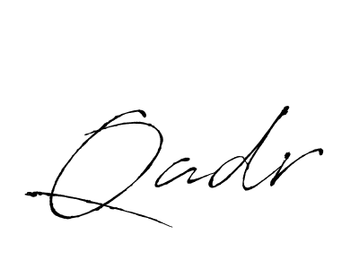 How to Draw Qadr signature style? Antro_Vectra is a latest design signature styles for name Qadr. Qadr signature style 6 images and pictures png