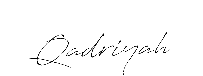 Also we have Qadriyah name is the best signature style. Create professional handwritten signature collection using Antro_Vectra autograph style. Qadriyah signature style 6 images and pictures png