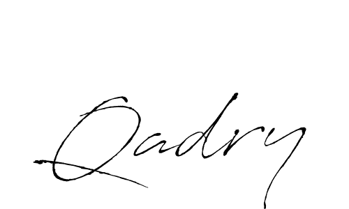 Antro_Vectra is a professional signature style that is perfect for those who want to add a touch of class to their signature. It is also a great choice for those who want to make their signature more unique. Get Qadry name to fancy signature for free. Qadry signature style 6 images and pictures png