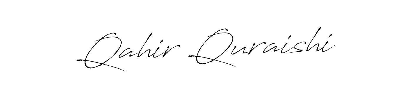 Design your own signature with our free online signature maker. With this signature software, you can create a handwritten (Antro_Vectra) signature for name Qahir Quraishi. Qahir Quraishi signature style 6 images and pictures png
