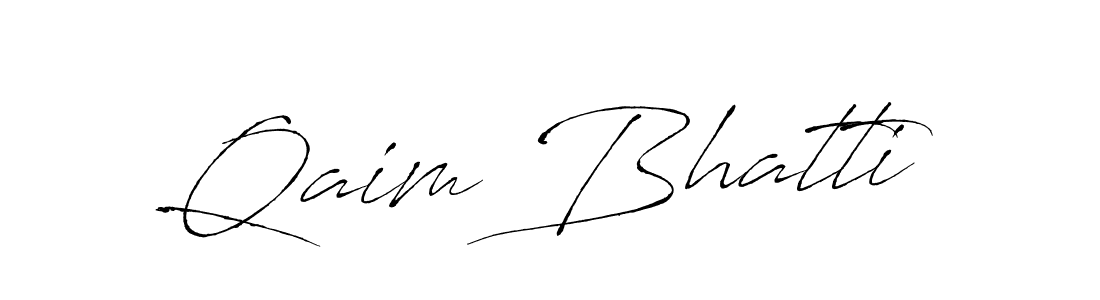 if you are searching for the best signature style for your name Qaim Bhatti. so please give up your signature search. here we have designed multiple signature styles  using Antro_Vectra. Qaim Bhatti signature style 6 images and pictures png