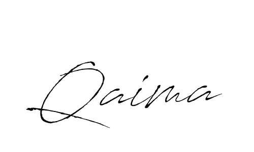 Also we have Qaima name is the best signature style. Create professional handwritten signature collection using Antro_Vectra autograph style. Qaima signature style 6 images and pictures png