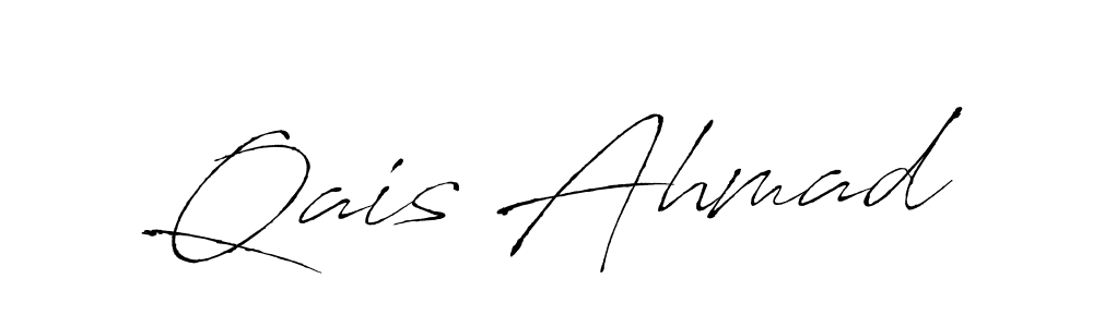 Qais Ahmad stylish signature style. Best Handwritten Sign (Antro_Vectra) for my name. Handwritten Signature Collection Ideas for my name Qais Ahmad. Qais Ahmad signature style 6 images and pictures png