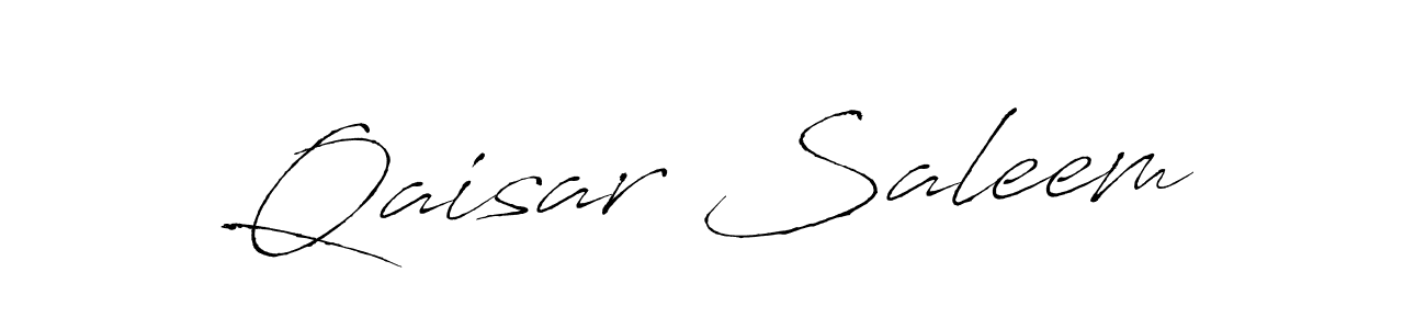 Also we have Qaisar Saleem name is the best signature style. Create professional handwritten signature collection using Antro_Vectra autograph style. Qaisar Saleem signature style 6 images and pictures png