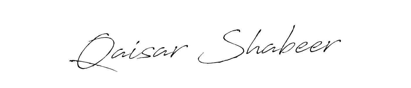 Antro_Vectra is a professional signature style that is perfect for those who want to add a touch of class to their signature. It is also a great choice for those who want to make their signature more unique. Get Qaisar Shabeer name to fancy signature for free. Qaisar Shabeer signature style 6 images and pictures png