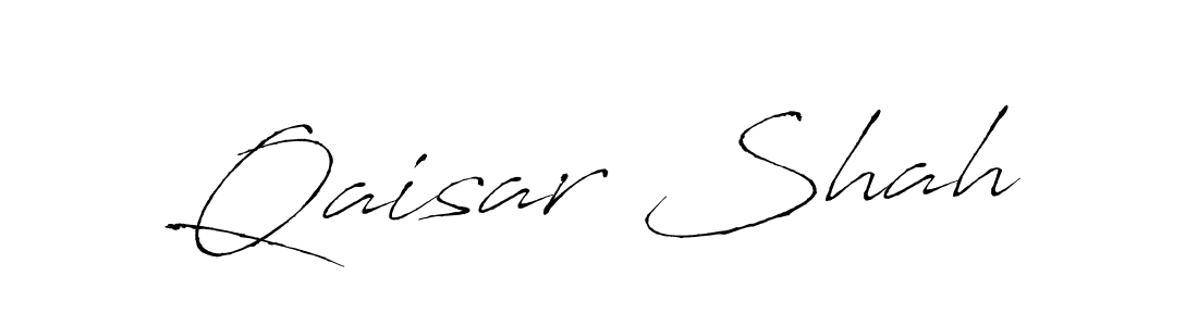 Design your own signature with our free online signature maker. With this signature software, you can create a handwritten (Antro_Vectra) signature for name Qaisar Shah. Qaisar Shah signature style 6 images and pictures png