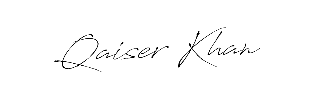 Use a signature maker to create a handwritten signature online. With this signature software, you can design (Antro_Vectra) your own signature for name Qaiser Khan. Qaiser Khan signature style 6 images and pictures png