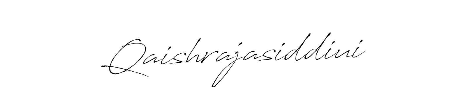 How to make Qaishrajasiddiui signature? Antro_Vectra is a professional autograph style. Create handwritten signature for Qaishrajasiddiui name. Qaishrajasiddiui signature style 6 images and pictures png