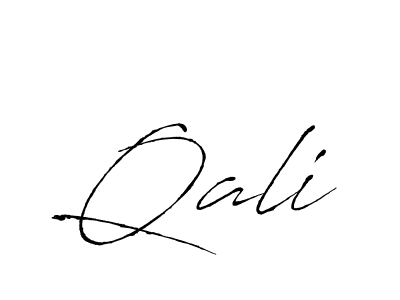 if you are searching for the best signature style for your name Qali. so please give up your signature search. here we have designed multiple signature styles  using Antro_Vectra. Qali signature style 6 images and pictures png