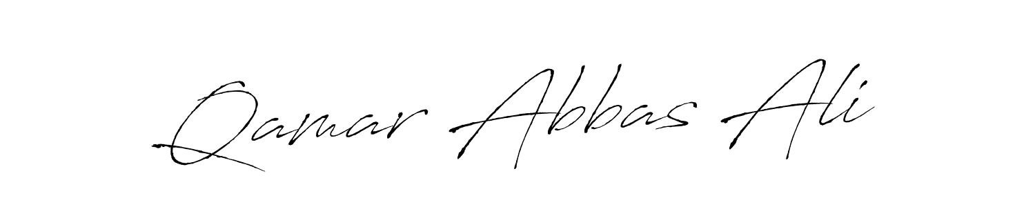 How to make Qamar Abbas Ali signature? Antro_Vectra is a professional autograph style. Create handwritten signature for Qamar Abbas Ali name. Qamar Abbas Ali signature style 6 images and pictures png