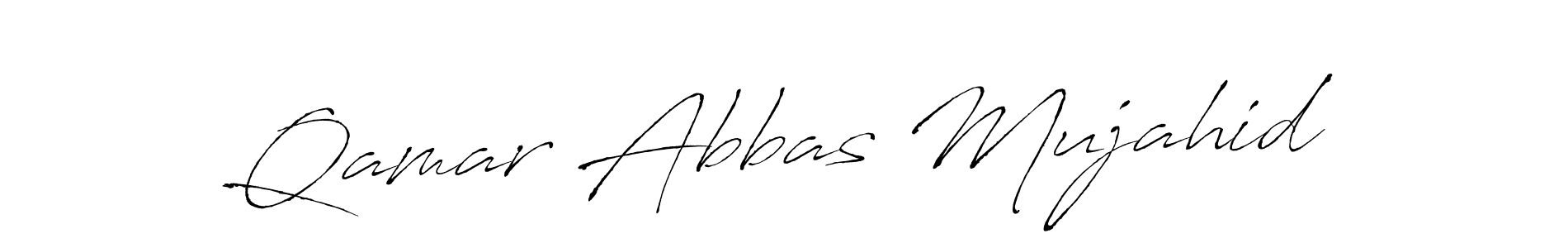 Also You can easily find your signature by using the search form. We will create Qamar Abbas Mujahid name handwritten signature images for you free of cost using Antro_Vectra sign style. Qamar Abbas Mujahid signature style 6 images and pictures png