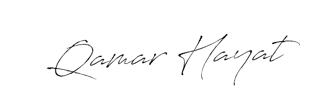 The best way (Antro_Vectra) to make a short signature is to pick only two or three words in your name. The name Qamar Hayat include a total of six letters. For converting this name. Qamar Hayat signature style 6 images and pictures png