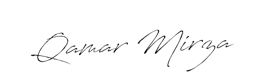 Make a beautiful signature design for name Qamar Mirza. Use this online signature maker to create a handwritten signature for free. Qamar Mirza signature style 6 images and pictures png