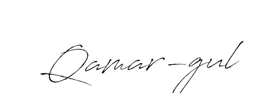 You should practise on your own different ways (Antro_Vectra) to write your name (Qamar-gul) in signature. don't let someone else do it for you. Qamar-gul signature style 6 images and pictures png