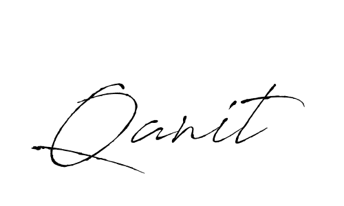 Antro_Vectra is a professional signature style that is perfect for those who want to add a touch of class to their signature. It is also a great choice for those who want to make their signature more unique. Get Qanit name to fancy signature for free. Qanit signature style 6 images and pictures png