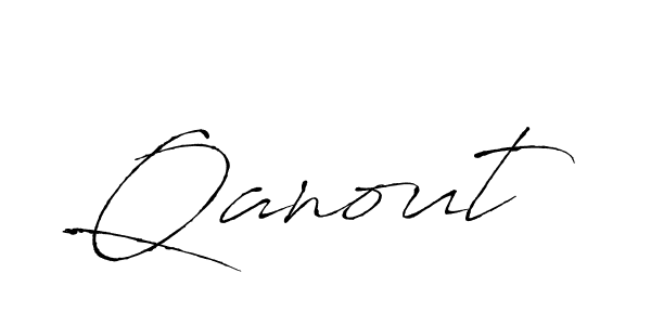 You should practise on your own different ways (Antro_Vectra) to write your name (Qanout) in signature. don't let someone else do it for you. Qanout signature style 6 images and pictures png