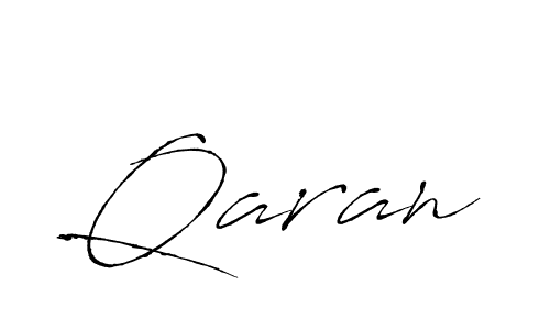 How to make Qaran signature? Antro_Vectra is a professional autograph style. Create handwritten signature for Qaran name. Qaran signature style 6 images and pictures png