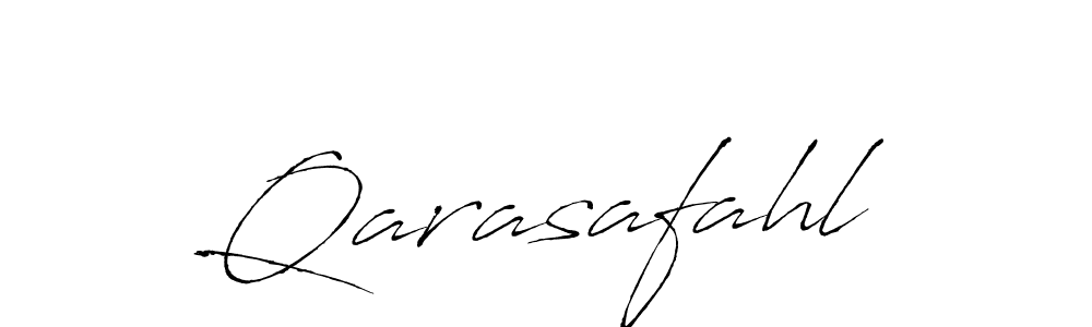 Create a beautiful signature design for name Qarasafahl. With this signature (Antro_Vectra) fonts, you can make a handwritten signature for free. Qarasafahl signature style 6 images and pictures png