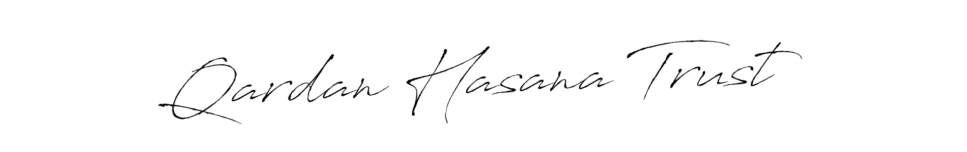 Antro_Vectra is a professional signature style that is perfect for those who want to add a touch of class to their signature. It is also a great choice for those who want to make their signature more unique. Get Qardan Hasana Trust name to fancy signature for free. Qardan Hasana Trust signature style 6 images and pictures png