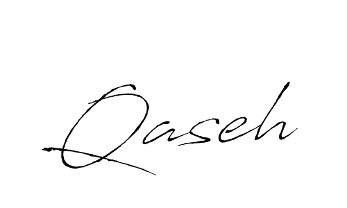 Create a beautiful signature design for name Qaseh. With this signature (Antro_Vectra) fonts, you can make a handwritten signature for free. Qaseh signature style 6 images and pictures png