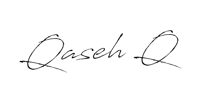 This is the best signature style for the Qaseh Q name. Also you like these signature font (Antro_Vectra). Mix name signature. Qaseh Q signature style 6 images and pictures png