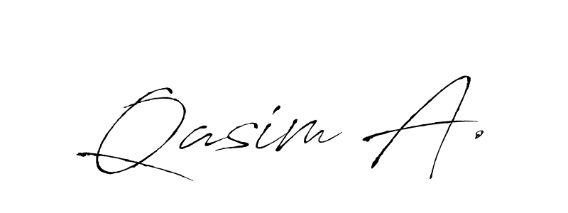 Design your own signature with our free online signature maker. With this signature software, you can create a handwritten (Antro_Vectra) signature for name Qasim A.. Qasim A. signature style 6 images and pictures png