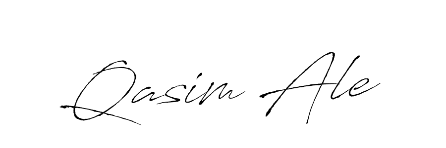 Also we have Qasim Ale name is the best signature style. Create professional handwritten signature collection using Antro_Vectra autograph style. Qasim Ale signature style 6 images and pictures png