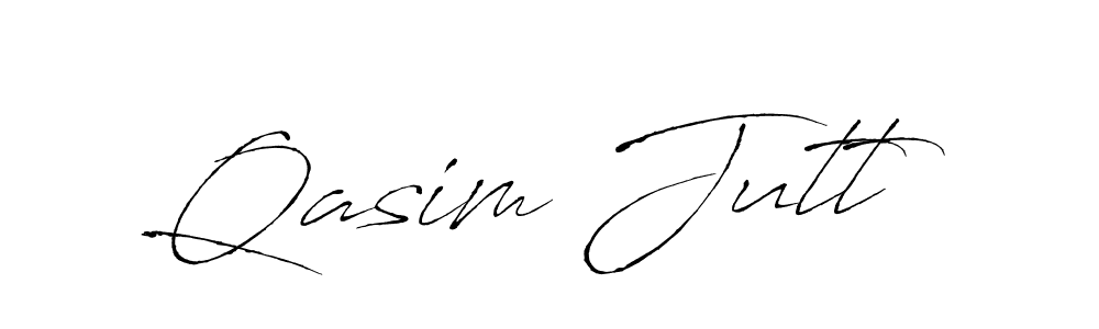 Antro_Vectra is a professional signature style that is perfect for those who want to add a touch of class to their signature. It is also a great choice for those who want to make their signature more unique. Get Qasim Jutt name to fancy signature for free. Qasim Jutt signature style 6 images and pictures png