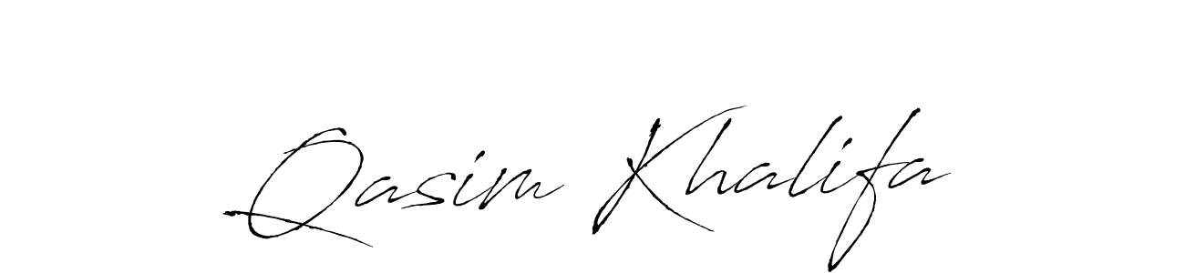 Make a beautiful signature design for name Qasim Khalifa. Use this online signature maker to create a handwritten signature for free. Qasim Khalifa signature style 6 images and pictures png