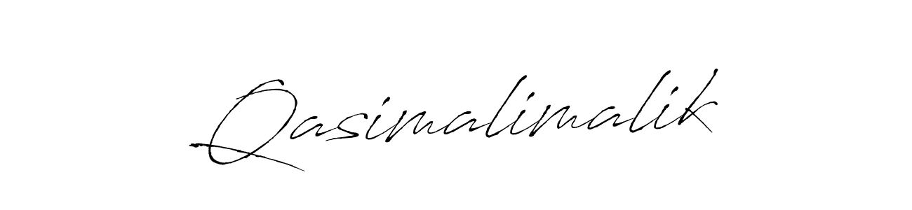 Design your own signature with our free online signature maker. With this signature software, you can create a handwritten (Antro_Vectra) signature for name Qasimalimalik. Qasimalimalik signature style 6 images and pictures png