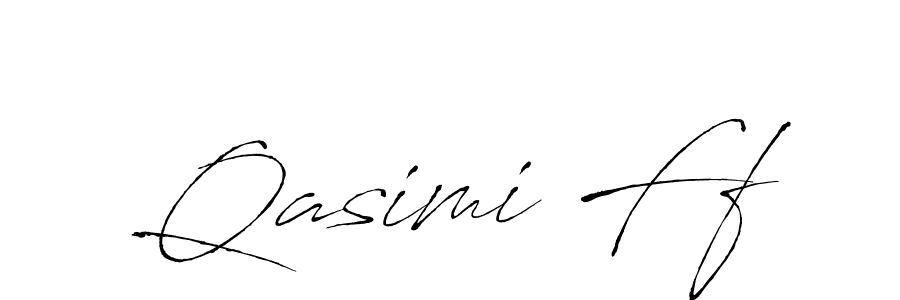 Design your own signature with our free online signature maker. With this signature software, you can create a handwritten (Antro_Vectra) signature for name Qasimi Ff. Qasimi Ff signature style 6 images and pictures png