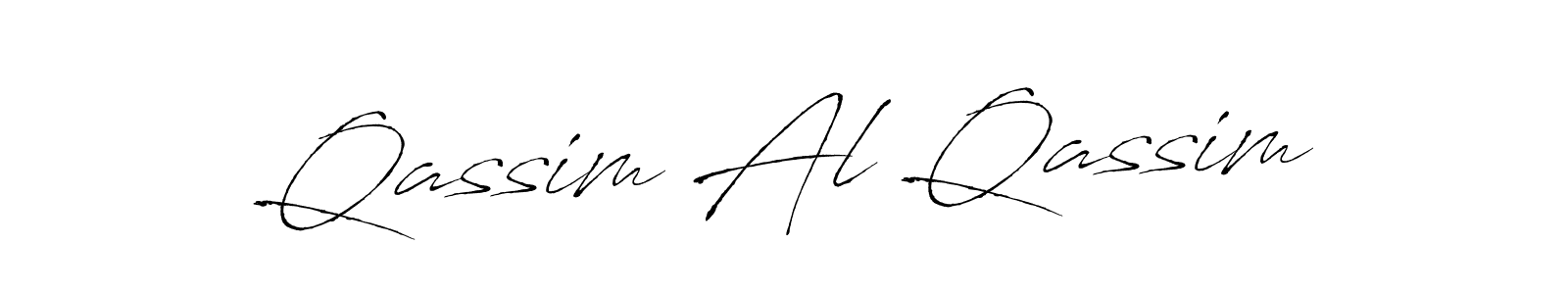 You should practise on your own different ways (Antro_Vectra) to write your name (Qassim Al Qassim) in signature. don't let someone else do it for you. Qassim Al Qassim signature style 6 images and pictures png