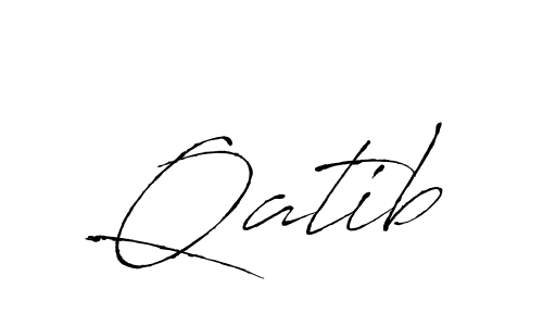 This is the best signature style for the Qatib name. Also you like these signature font (Antro_Vectra). Mix name signature. Qatib signature style 6 images and pictures png