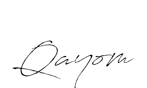 It looks lik you need a new signature style for name Qayom. Design unique handwritten (Antro_Vectra) signature with our free signature maker in just a few clicks. Qayom signature style 6 images and pictures png
