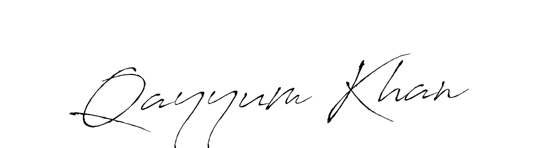 Also we have Qayyum Khan name is the best signature style. Create professional handwritten signature collection using Antro_Vectra autograph style. Qayyum Khan signature style 6 images and pictures png