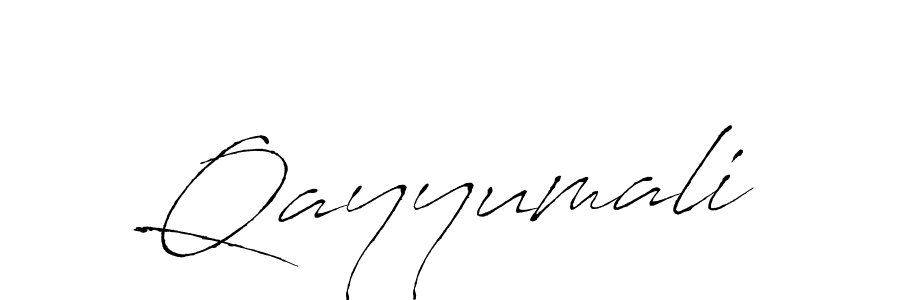 if you are searching for the best signature style for your name Qayyumali. so please give up your signature search. here we have designed multiple signature styles  using Antro_Vectra. Qayyumali signature style 6 images and pictures png