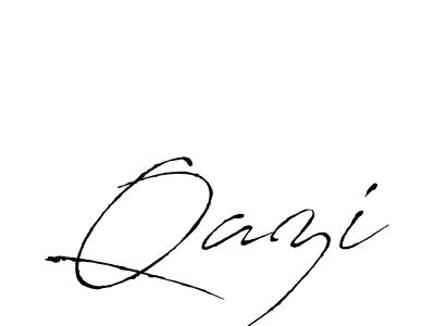 Antro_Vectra is a professional signature style that is perfect for those who want to add a touch of class to their signature. It is also a great choice for those who want to make their signature more unique. Get Qazi name to fancy signature for free. Qazi signature style 6 images and pictures png