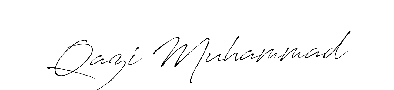 Use a signature maker to create a handwritten signature online. With this signature software, you can design (Antro_Vectra) your own signature for name Qazi Muhammad. Qazi Muhammad signature style 6 images and pictures png