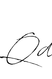 Similarly Antro_Vectra is the best handwritten signature design. Signature creator online .You can use it as an online autograph creator for name Qd. Qd signature style 6 images and pictures png