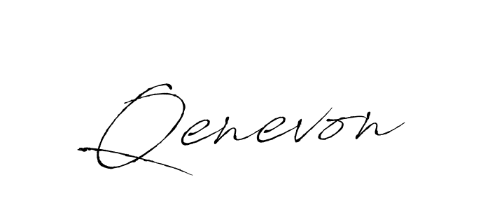 Also we have Qenevon name is the best signature style. Create professional handwritten signature collection using Antro_Vectra autograph style. Qenevon signature style 6 images and pictures png